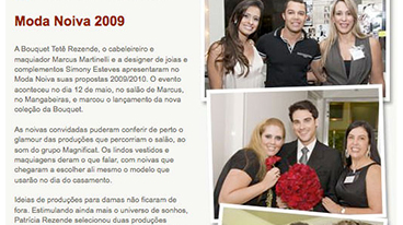 Newsletter Bouquet Tetê Rezende